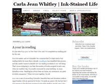 Tablet Screenshot of carlajeanwhitley.com